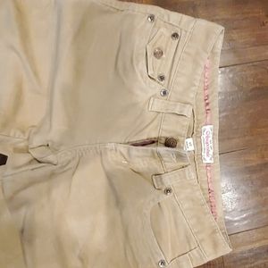 Aeropostale corduroy khaki pants 1/2 R